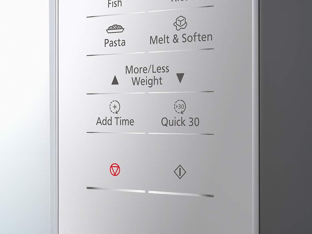 Panasonic NN-ST45KWEPG Inverter Mikrowelle (1000 Watt, Solo Mikrowelle, 32 Liter, rostfreier Stahl)