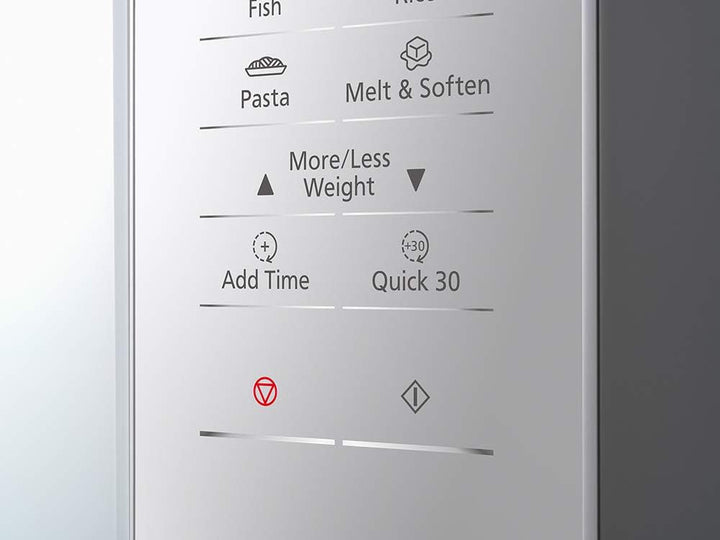 Panasonic NN-ST45KWEPG Inverter Mikrowelle (1000 Watt, Solo Mikrowelle, 32 Liter, rostfreier Stahl)