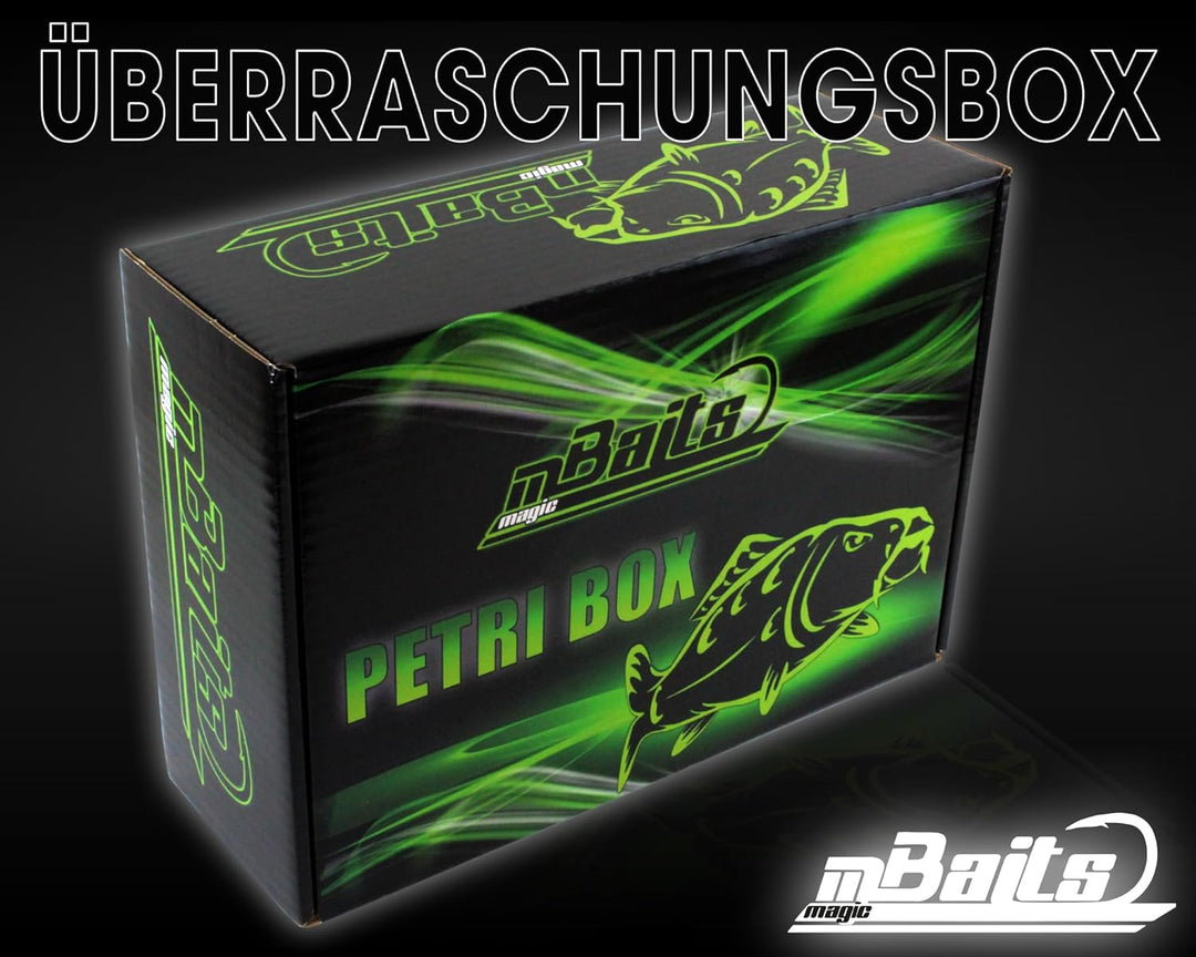 Magic Baits Petri Box Karpfenbox Angelbox Promo Box Geschenk Angeln Angelzubehör