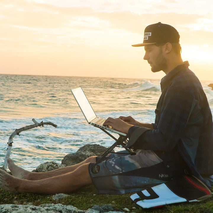 Tronature Universal Laptop Ständer höhen-verstellbar - Faltbarer Laptop Stand für 13, 15, 17 Zoll -