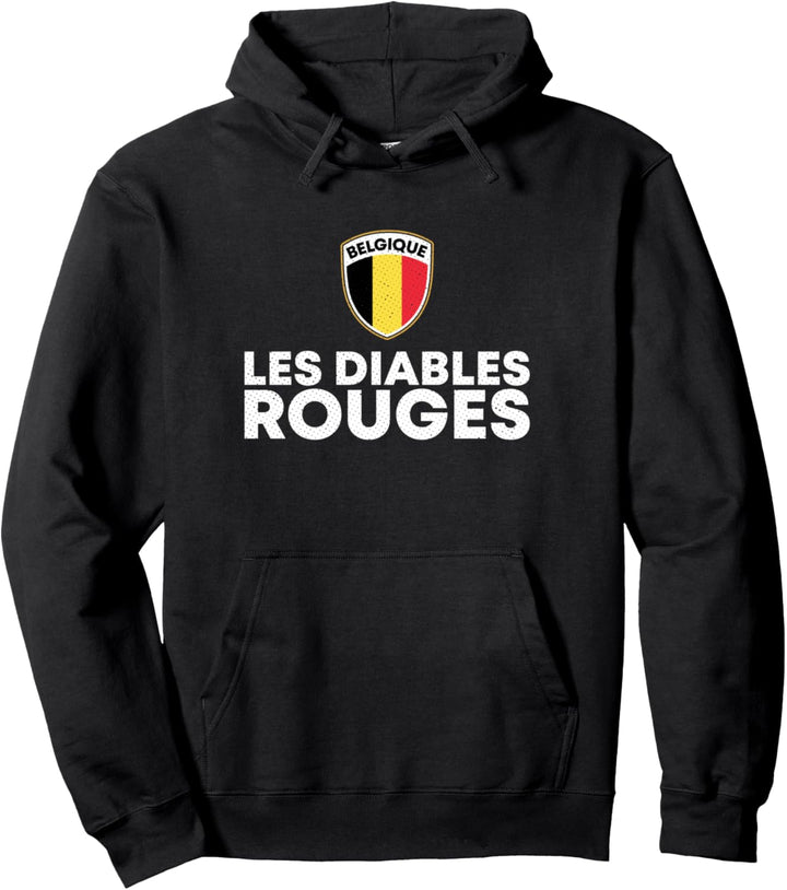 Belgischer Fussballfan Pullover Hoodie