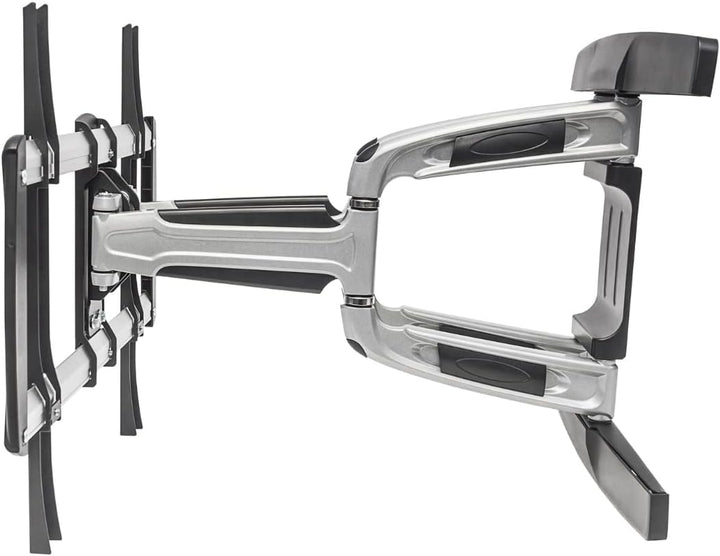 Manhattan 461306 Universal TV-Wandhalterung aus Aluminium neig- und schwenkbar ( geeignet für Flachb