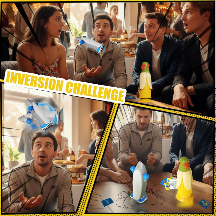 Flip Brettspiel, Ultimatives Partyspiel, Flipping Fun Partyspiel, Interaktive Familienspiele, Witzig