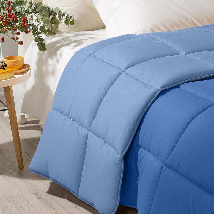 Caleffi - Moderne Steppdecke für französisches Bett und Halbblau Regina Kornblumenblau, Regina Kornb