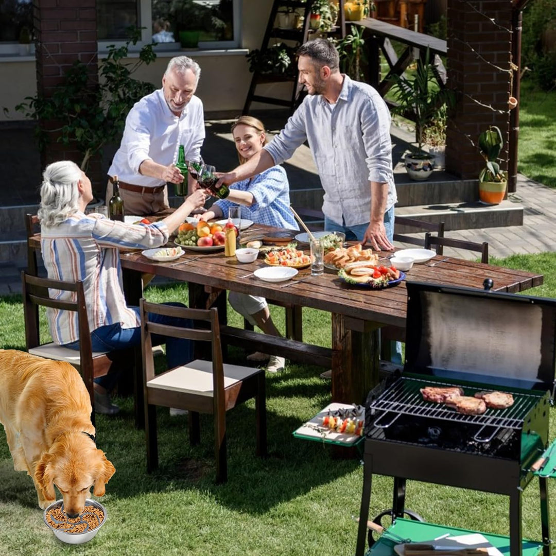 Fressnapf gegen Fressen, langsames Füttern, für Hunde, fördert gesunde Ernährung und langsame Verdau