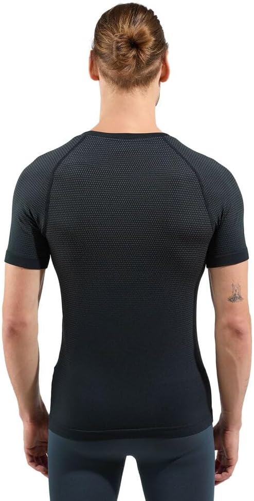 Odlo Herren Funktionsunterwäsche Performance Light ECO XXL Schwarz, XXL Schwarz