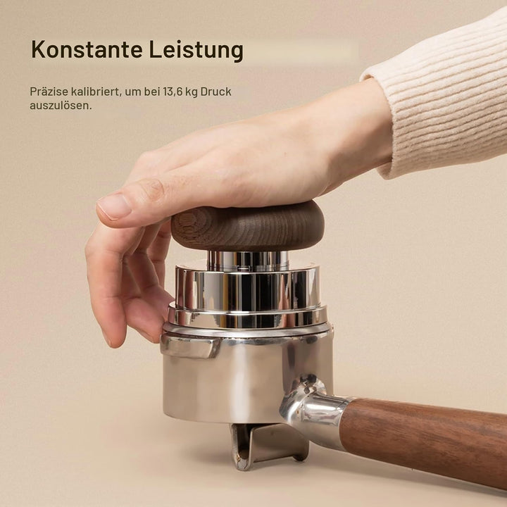 TIMEMORE Espresso Tamper-Set 58,4 mm mit WDT-Werkzeug, selbstnivellierendem Tamper und Gravity-Distr