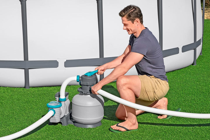 Bestway Sandfilteranlage mit Zeitschaltuhr 8.327 l/h, 280 W