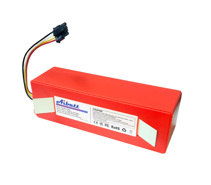 6800mAh Ersatzakku für Xiaomi Mi S5 / S6 / S7 / Q5 / Q7 Max MaxV Ultra Pure Staubsauger, akku für Ro