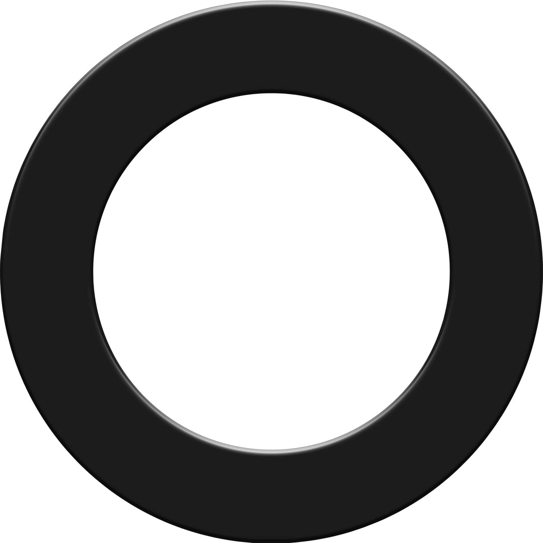KOTO - Dartscheiben Surround Schwarz, dartscheibe schutzring für unterwegs, Einfach EIN zu packen un