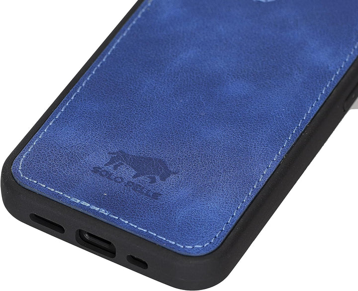 Solo Pelle Lederhülle für das iPhone 13 Mini in 5.4 Zoll Stanford Case Leder Hülle Ledertasche Backc