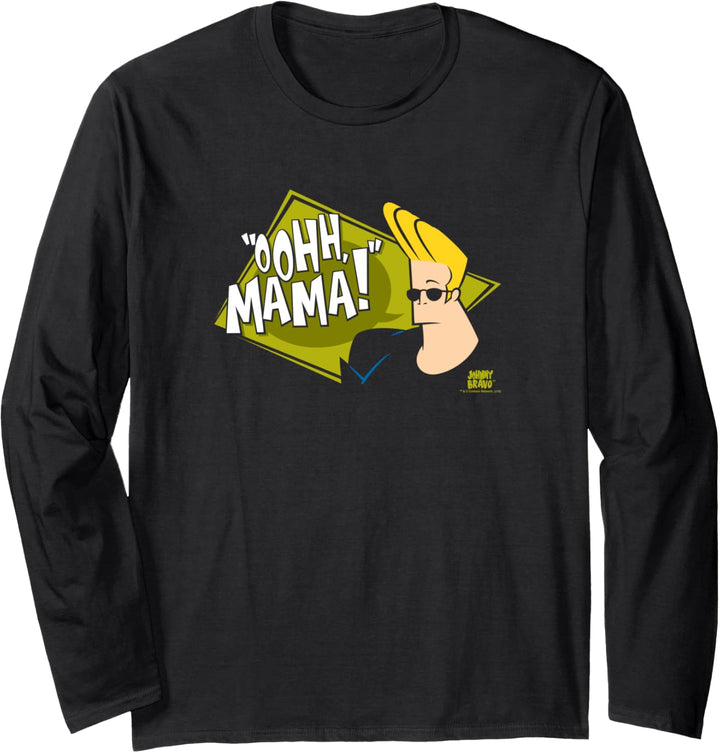 Johnny Bravo Oohh Mama Langarmshirt