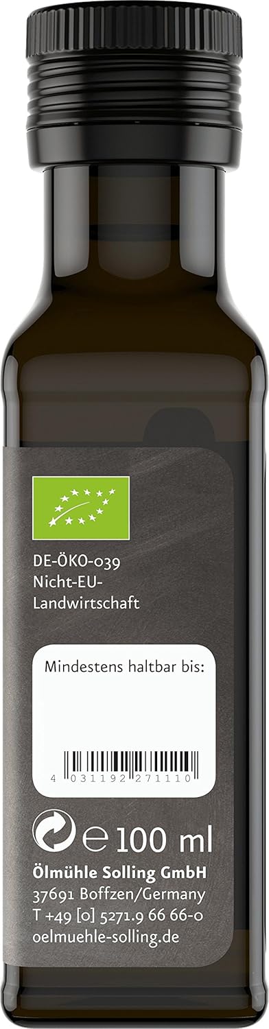 Ölmühle Solling Nachtkerzenöl 100% rein - nativ - kaltgepresst BIO, 100 ml