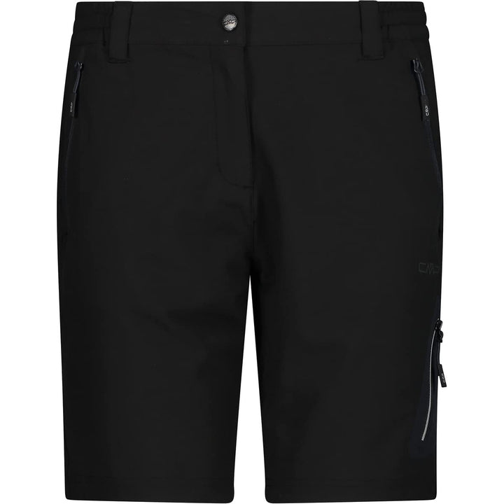 CMP Damen Bermudashorts Stretch-Bermudashorts für Damen 40 Schwarz, 40 Schwarz