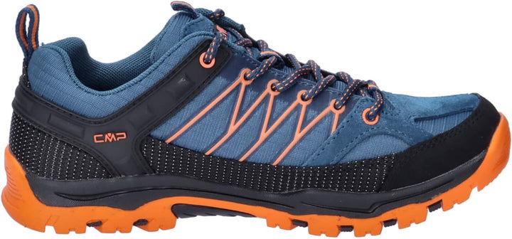 CMP RIGEL Jungen Trekking &amp; Wanderhalbschuhe 38 EU Bluesteel Flame, 38 EU Bluesteel Flame