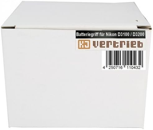 Akku-King Batteriegriff kompatibel mit Nikon D3100, D3200, D3300 SLR-Digitalkamera, MB-D3100
