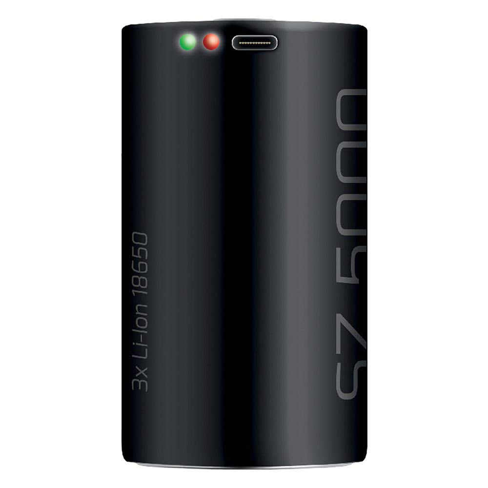SEAC Unisex-Adult Rechargeable Battery Wiederaufladbar Batterie für Tauchlampe, Schwarz, One Size