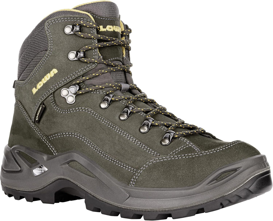 LOWA Renegade LL MID 41 EU 9748 Anthrazit Senf, 41 EU 9748 Anthrazit Senf