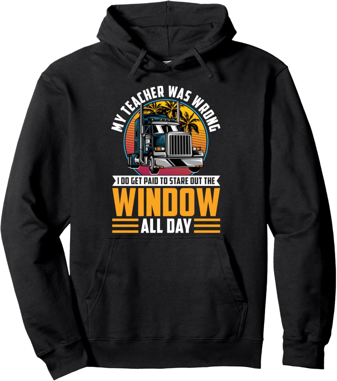LKW Fahrer Lastwagenfahrer - Fernfahrer Trucker Pullover Hoodie