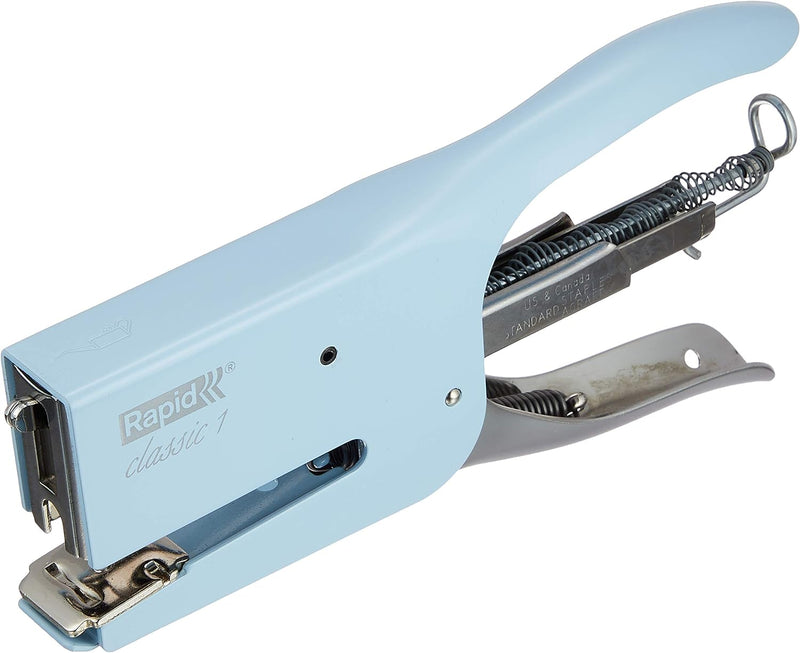 Rapid Retro Classic K1 Stapling Pliers for 26/6 and 26/8+ Staples - Fondant Blue Blau, Blau