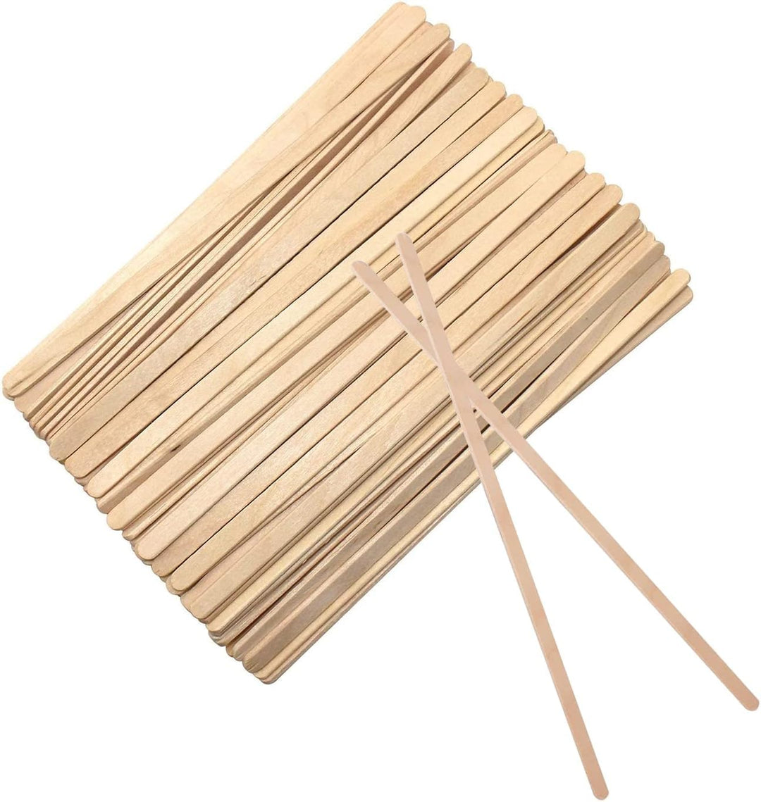 Kaffee-Rührstäbchen aus Holz, 11,3 cm, Einweg-Mixer für Kaffee, Einweg-Kaffeestäbchen, Stäbchen zum