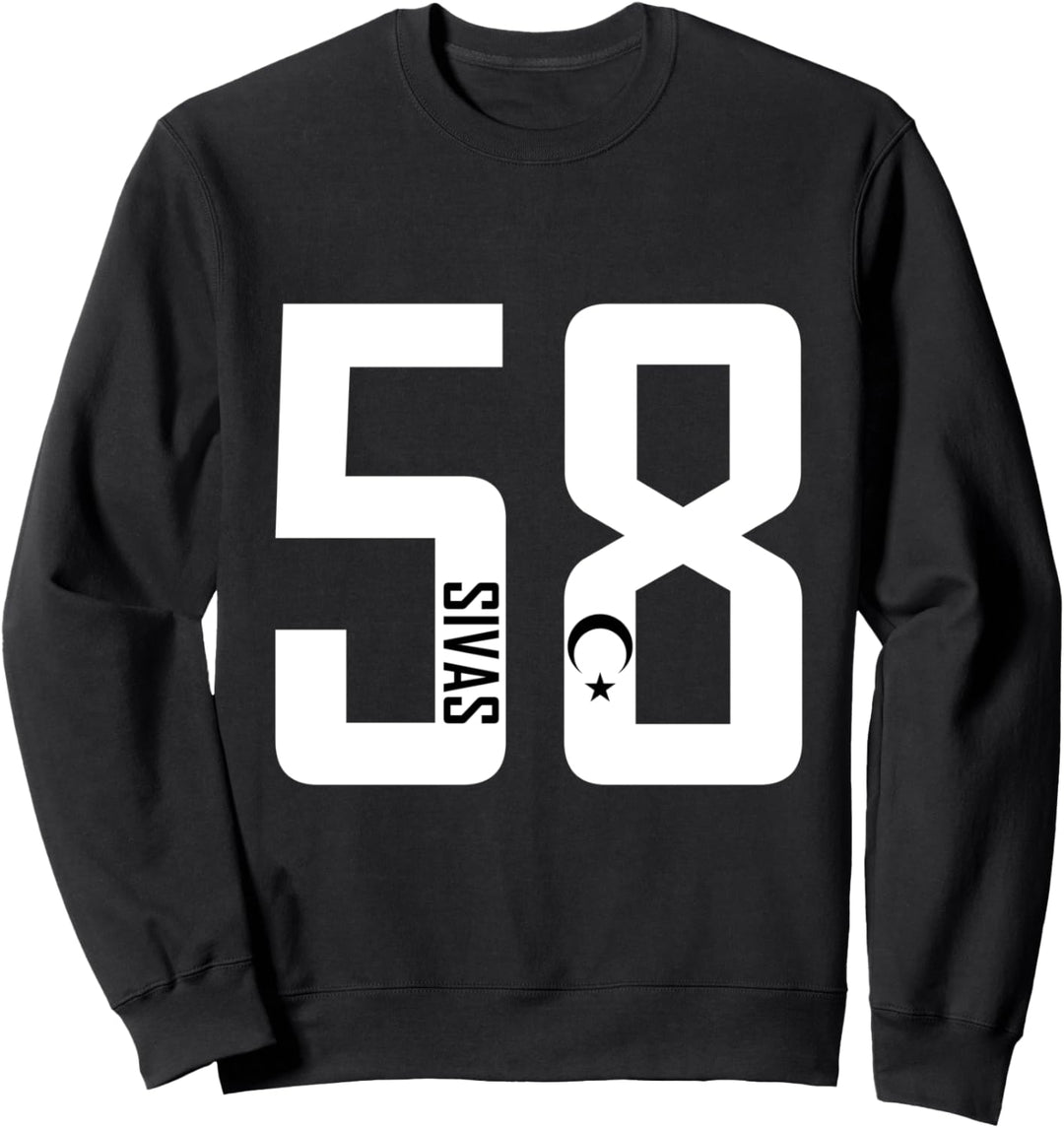 58 Sivas Türkei Ayyildiz für Damen und Herren Sweatshirt