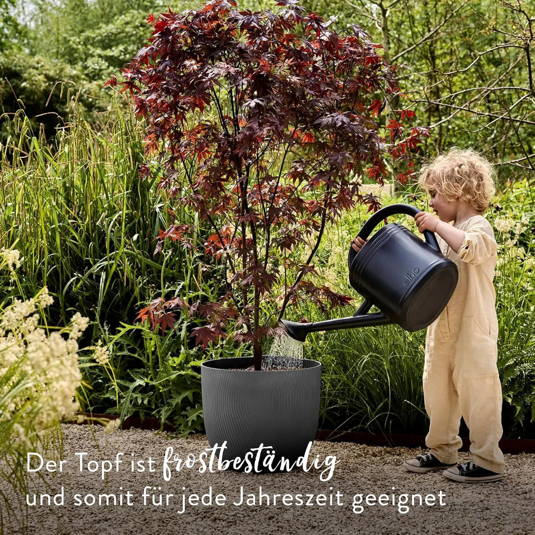 elho Sereh Rund 60 - Blumentopf für Innen und Aussen - 100% recyceltes Plastik - Ø 59 x H 50.6 cm 60