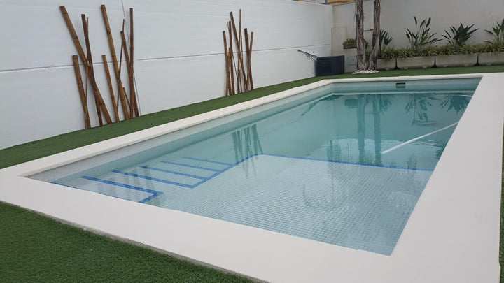 Tecno Prodist RENOVATEC CORONA (5 Kg) SAND WEISS Renovierungsfarbe für Schwimmbadränder und -abdecku
