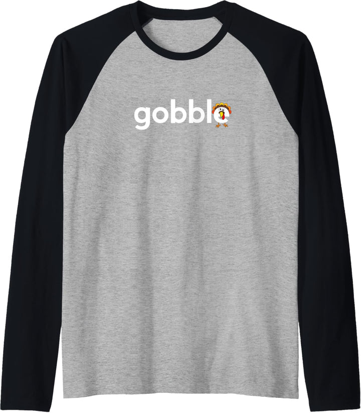 Thanksgiving for Men Women | Gobble Silly Turkey Day Thanks Raglan