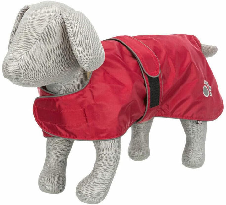 TRIXIE - Red Orleans Fell Grösse M. Hals: 42-52 cm. für Hunde. - TR-680314 Rot 45cm (Paquete de 1),