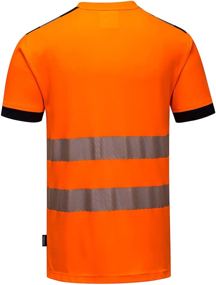 PW3 T-Shirt Manica Corta Hi-Vis L Orange, L Orange