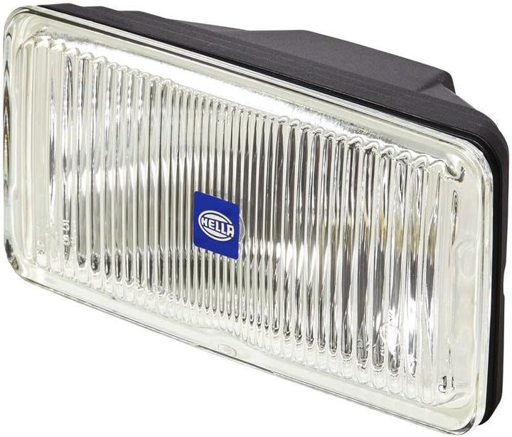 HELLA - Halogen-Nebelscheinwerfer - Comet 550 - 12/24V - rechteckig - Anbau/Einbau - gehärtete Streu