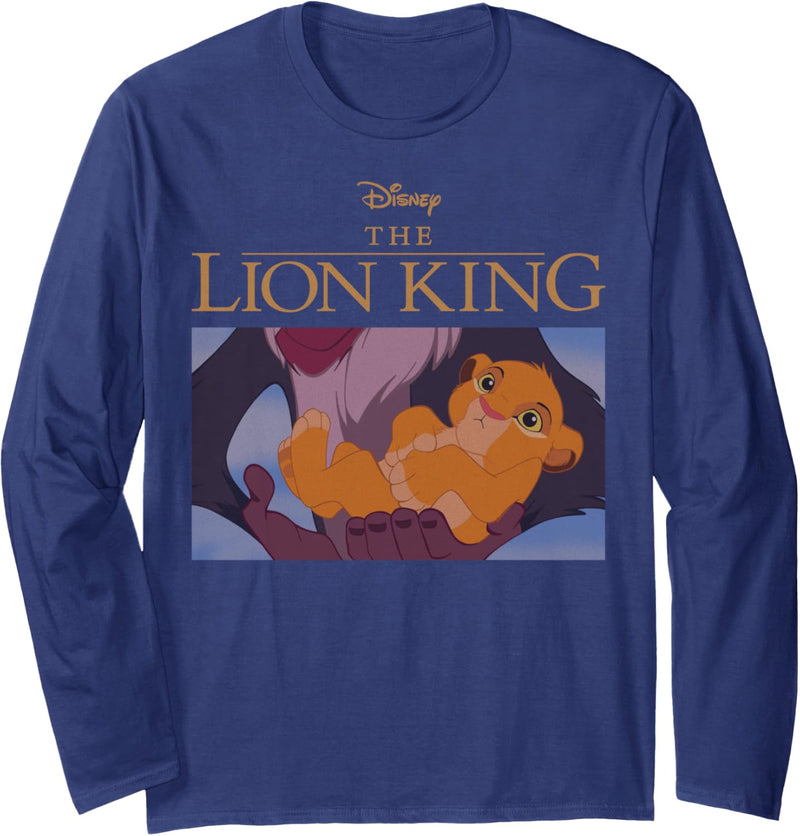 Disney The Lion King Baby Simba Classic Movie Poster Langarmshirt