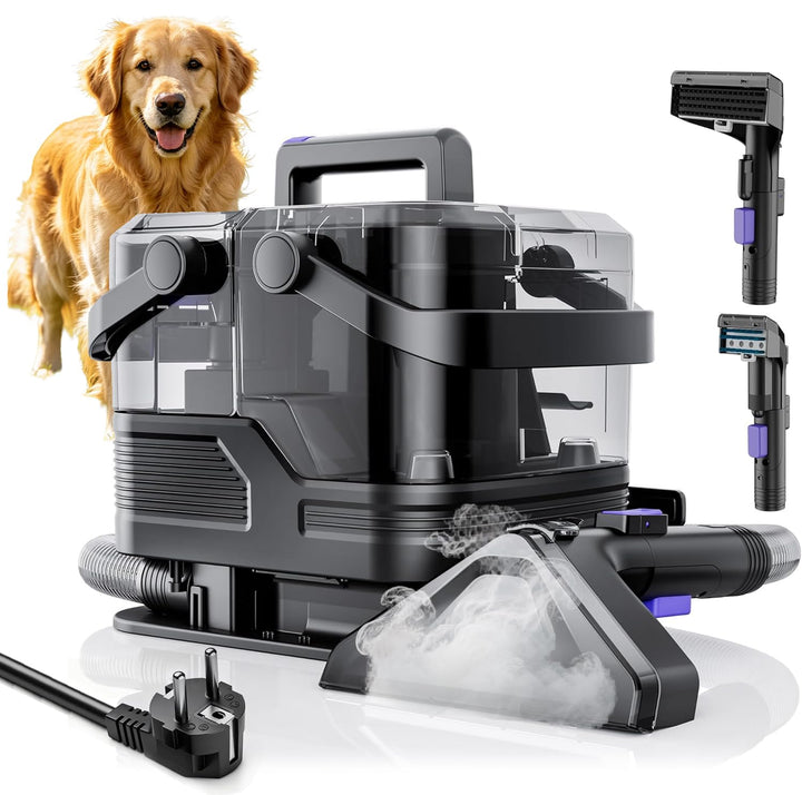 Tragbare Teppich reinigungs maschine, 20Kpa leistungsstarke Absaugung Spot Cleaner Maschine, Nasssau