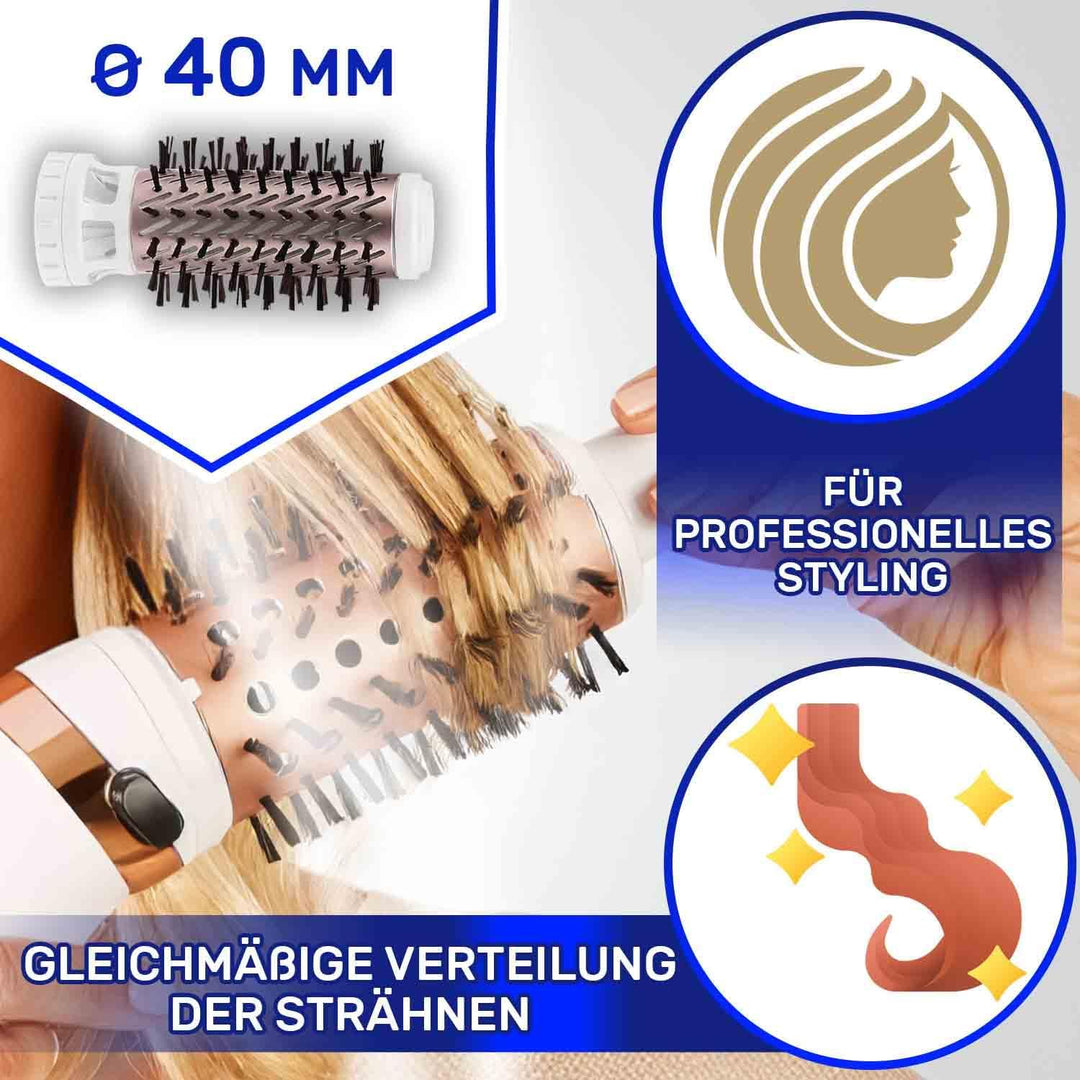 Fönbürste Ø 40 mm mit dem Originalcode CS-00142224 für Rowenta - Garantie 10 Jahre - MONTERAL