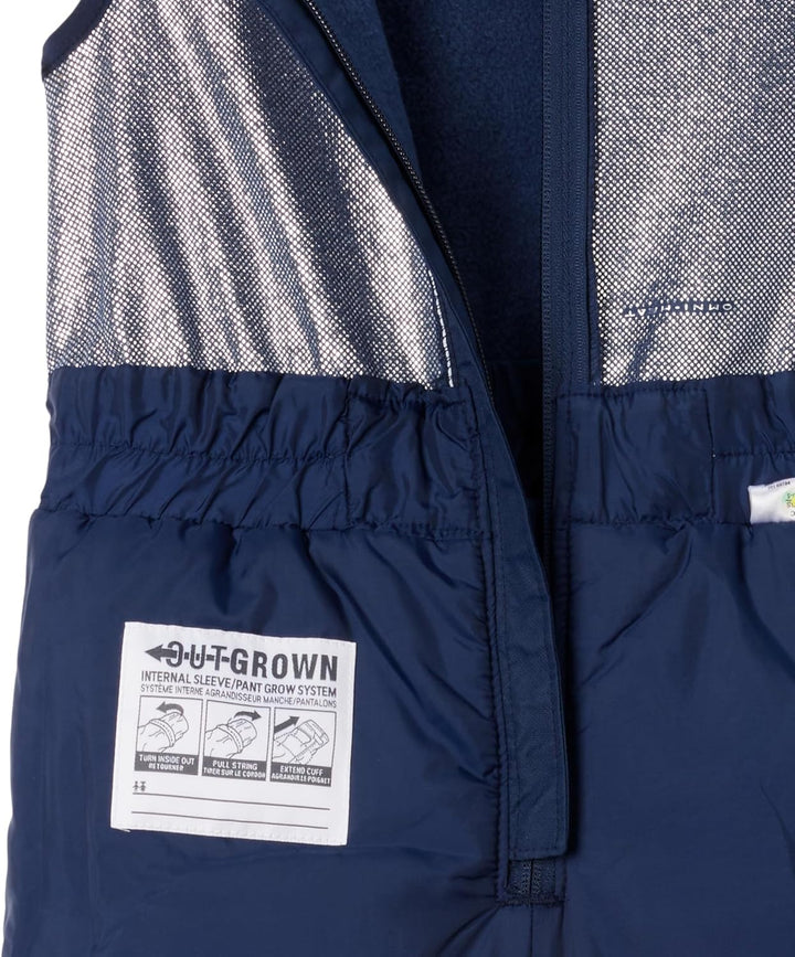 Columbia Unisex Kinder Buga 2 Set Schneeanzug Skijacke und Hose Set (1er Pack) XXS Mountain Blue Tim