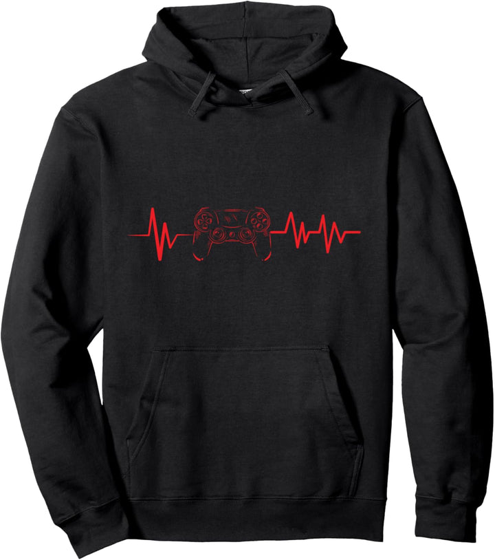 Herzschlag Controller Cool Controller Spruch Computer outfit Pullover Hoodie
