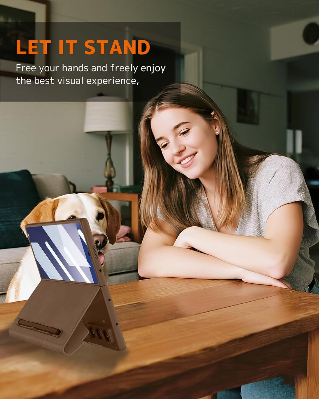 NINKI für Samsung Galaxy Z Fold 7 Wallet Case mit Displayschutz,Scharnierschutz 2 Kartensteckplätze