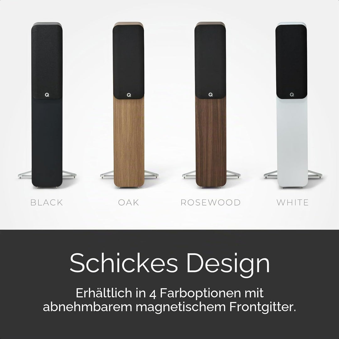 Q ACOUSTICS Q5040 (Satinschwarz) schwarz matt, schwarz matt