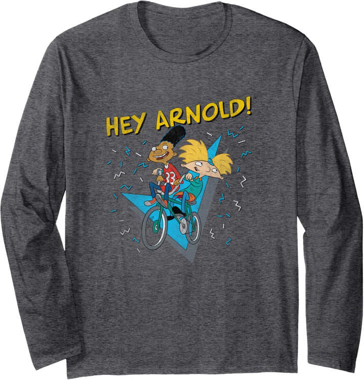 Hey Arnold! Gerald Handlebars Retro Bike Ride Langarmshirt