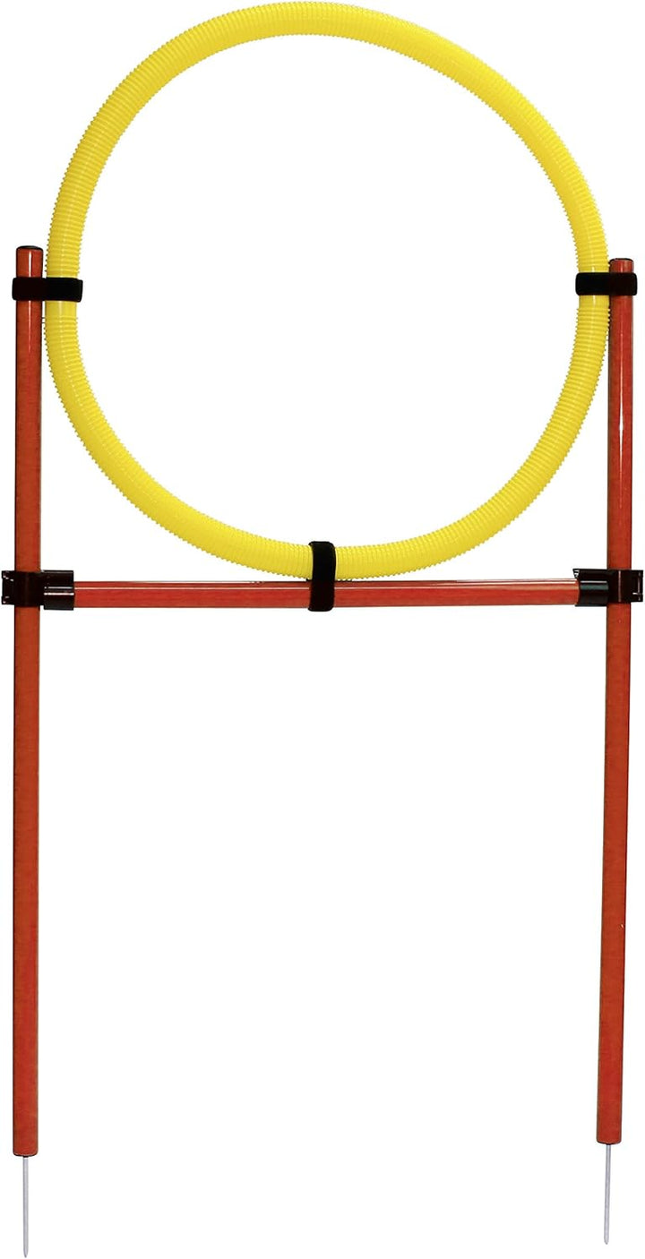 Kerbl Pet Agility Komplett-Set 3-teilig, rot/gelb