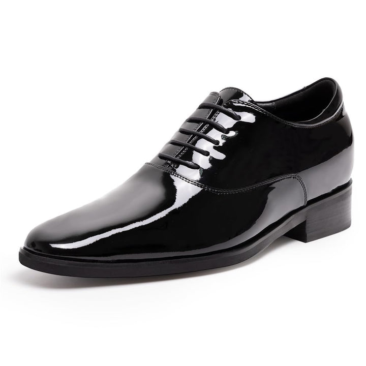 CHAMARIPA Elevator Schuhe Herren | Business Lederschuhe mit Unsichtbarer Erhöhung | Bis zu 9cm Höhen