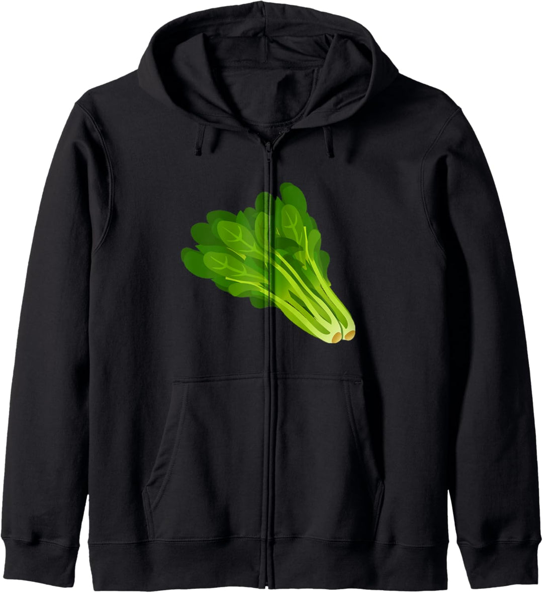 Blattsalat Kapuzenjacke