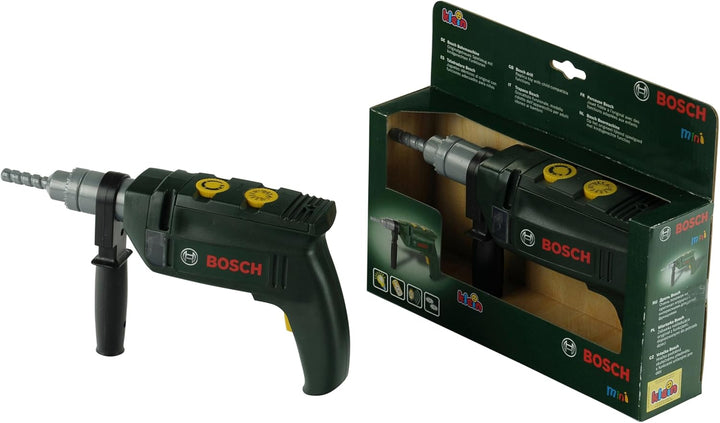 Theo Klein 8410 Bosch Bohrmaschine I Rotierender Bohrer I Coole Licht- und Soundeffekte I Spielzeug