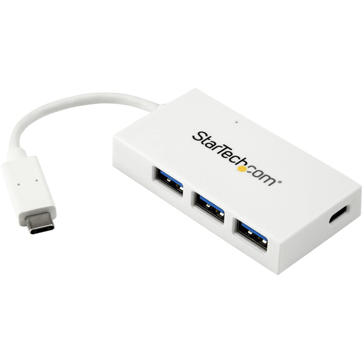 StarTech.Com 4 Port USB-C Hub - USB C und 3x USB-A - USB 3.0 Hub - Weiss - 4 Port USB Hub - USB Port