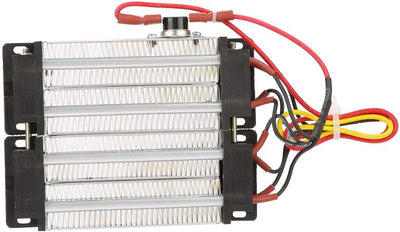 Keramisches Luftheizelement, PTC Keramik Lufterhitzer 110V/220V 1000W Thermostat Isoliertes PTC Heiz