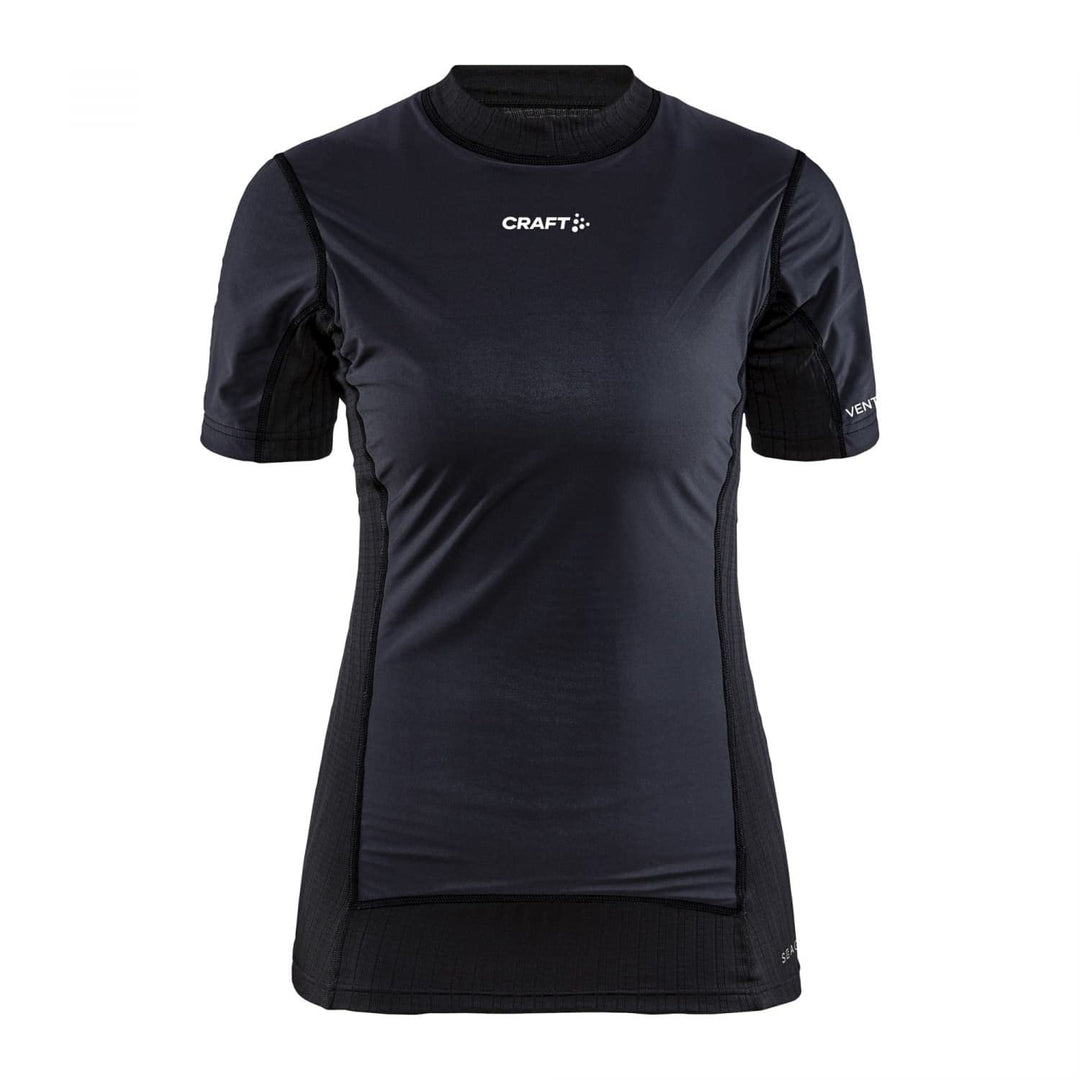 Craft Damen Active Extreme X Wind Ss W Oberteile XXL Schwarz/Granit, XXL Schwarz/Granit