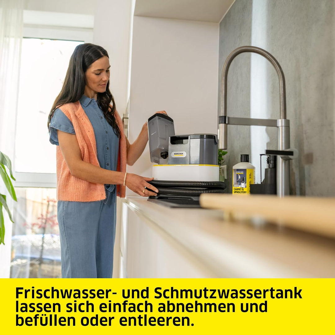 Kärcher Waschsauger SE 2 Spot Care, Aufnahmeleistung: 450 W, Frischwassertank: 1,5 l, Fläche: 2,89 m