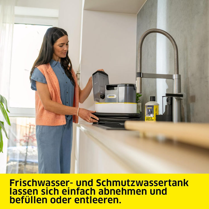 Kärcher Waschsauger SE 2 Spot Care, Aufnahmeleistung: 450 W, Frischwassertank: 1,5 l, Fläche: 2,89 m