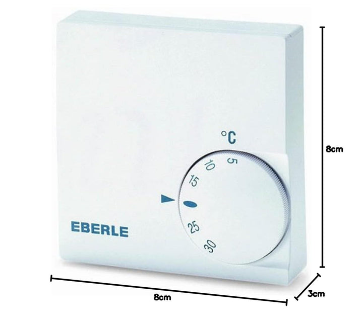 Eberle 1482030 111110151100 Raumregler RTR - E 6121, 5-30°C Single, Single
